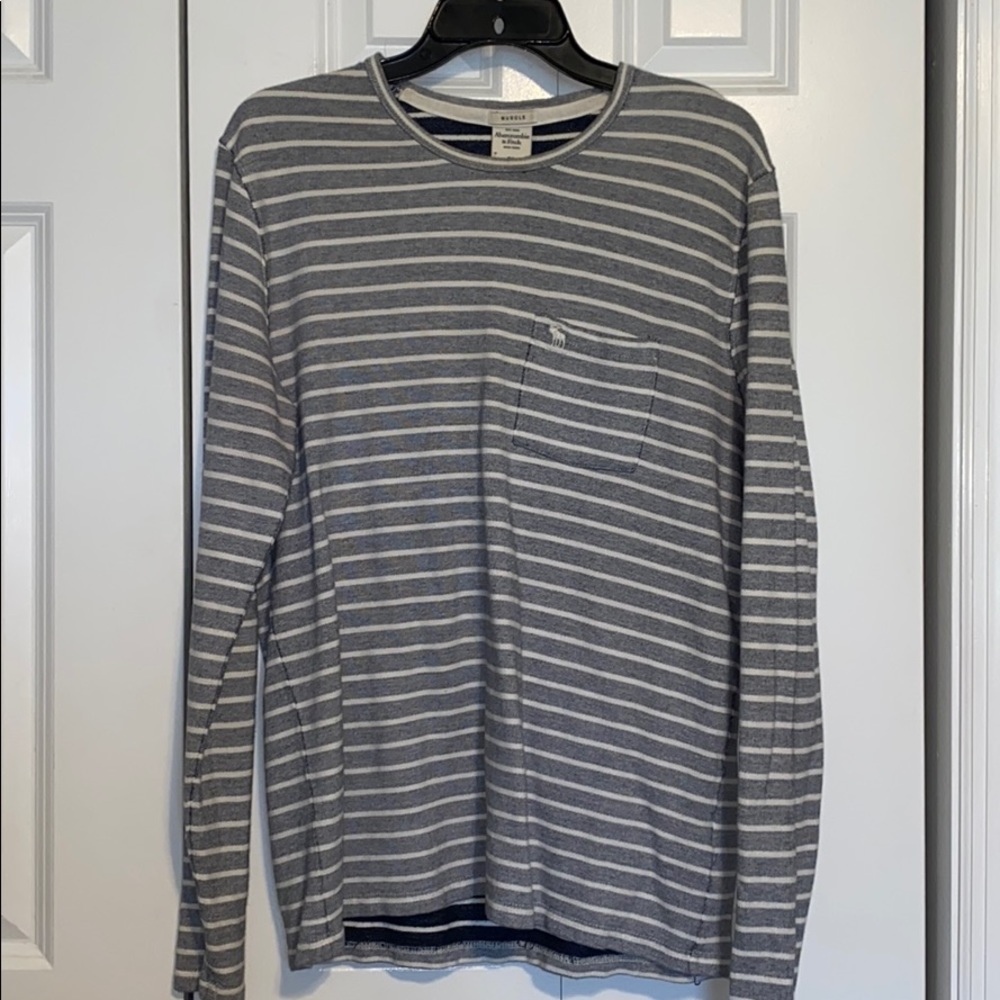 Striped long sleeve shirt